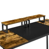 Large Computer Desk with Movable Monitor Stand for Gaming/Writing/Home Office
