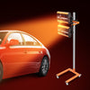 USED!!!Car Bodywork Paint Heating Heater Lamp 2X Infrared Paint Dryer Lamp 2X1kW