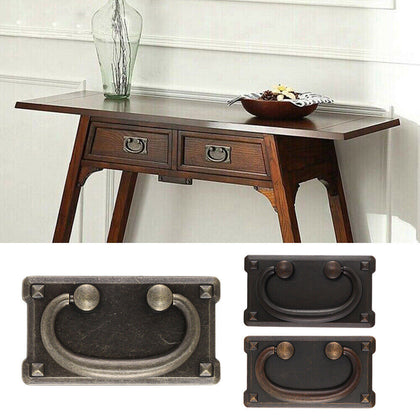 4/8 X Vintage Drawer Door Cabinet Cupboard Furniture Handles Metal Knobs Pulls