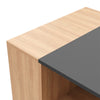 Kitchen Island Breakfast Bar Table Worktop Food Prep Table with Storage Shelves