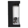 Freestand Large 60'' Electric Fireplace Inset Fire Glass 3 Side Panoramic Remote