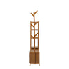 Open Clothes Rail Rack Garment Hanging Display Stand Coat Hat Shoe Storage Shelf