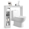 Over The Toilet Storage Cabinet Multifunctional Storage Rack w/Adjustable Shelve