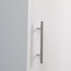 Storage Cabinet Unit Office Filing Cupboard Beech 2-Door 3 Locking 3 Shelf Wood