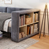 Upholstered Bed 3ft Single Daybed Sofa Bed w/ Side Storage Compartment 2 Drawers