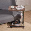 Mobile Sofa Side End Tables Coffee Tray Bed Living Couch Console Stand Desk Unit