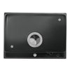 Ultra deep Quartz Stone Single Bowl Inset Kitchen Sink with Strainer Basin Black