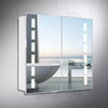 Illuminated LED Bathroom Mirror Cabinet Demister/Sensor/Bluetooth/Clock IP44