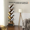 10 Tiers Bookshelf Display Bookcase Tree Shaped Storage Rack Shelves with Drawer