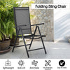 Garden Patio Folding Spring Deck Chair Camping Beach Picnic Fishing Outdoor Seat