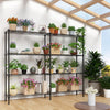 Metal/Plastic Heavy Duty Shelves Shelving Unit Racking Garden Shelves UK
