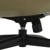 Ergonomic Office Recliner Sofa Chair Chenille Fabric Lounge Armchair & Footstool