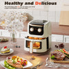 5L Air Fryer Manual Kitchen Oven Oil Free Low Fat Healthy Frying Cooker 1300W