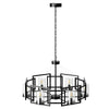 Vintage Industrial Style Chandelier Metal Geometric Cage Ceiling Pendant Lights