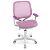 Kids Swivel Desk Chair Ergonomic Children Rolling Study Chair w/Mesh Back