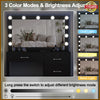 Makeup Desk Dressing Table Vanity Set With Large Mirror 11 LED Bulbs & 5 Drawers