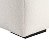 Dusk Manhattan Off White Boucle Ottoman Pouffe RRP £233