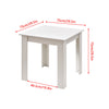 Modern 110/75cm Wooden Dining Table for Dining Room Kitchen for 2-6 People