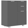 Sideboard Cabinet Cupboard Unit Storage Furniture With 2 Drawers & 2/3 Doors UK