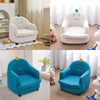 Kids Mini Sofa Children Armchair Linen Seating Chair Bedroom Playroom Furniture