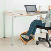 Adjustable Wood Foot Rest Under Desk Office Footrest Leg Rest Computer Ergonomic