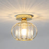Rustic Flush Mount Ceiling Lantern Light Lampshade Pendant Lamp Hallway Bedroom