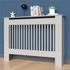 92/100cm Tall Radiator Cover Wood Cabinet MDF Grill Shelf Panel Protector