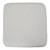 Teddy Fleece Ottoman Storage Seat Footstool Dressing Vanity Chair w/Wood Legs
