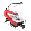 16" Scroll Saw With Variable Speed Steel Bed 45° Tilting Arm Light & Dust Blower