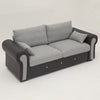 Upholstered Fabric 2 3 Seater Sofa Suite Couch Settee Set Padded Seat Furniture