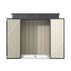 Sturdy Shed Garden Storage Galvanised Metal Steel Sheds w/ DoubeDoor Ventilation