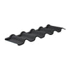 5pc Galvanized Metal Asphalt Roofing Shingles Rainbow Roof Tiles 2.3sqm Black