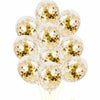 20PCS 12" Gold Confetti Latex Balloons for Party Birthday Wedding Baby Shower