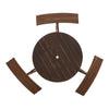 Outdoor Wooden Picnic Table Bench Furniture Set Garden Patio Pub Chair 6 8 Seats