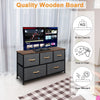 5/6/7/8/9 Drawers Chest of Drawers Bedroom Storage Cabinet Fabric Organizer Unit