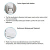Bathroom Cabinet 1/2 Door Cupboard Unit Storage Free Standing White Furniture