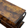 Wooden 3Tier Shoe Rack Storage Shelf Unit Organiser Footwear Stand Door Bathroom