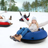 100cm Inflatable Snow Tube Heavy-Duty Sledding Toboggan Resistant Snow Sled