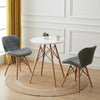 Small White Dia.60cm Round Dining Coffee Table Home Lounge Bar Office Cafes