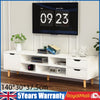 High Gloss TV Stand Cabinet Entertainment Center with 1 Door & 4 Shelve 2 Utgwhe