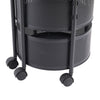6-Tiers Kitchen Rotating Storage Trolley Cart Free Standing Vegetable Shelf 90cm