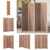 Room Divider Wall Solid Wood Screen 3/4/6 Panel Folding Partition Privacy Screen