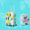 2 PCS 12'' 16'' ABS Kids Backpack Luggage Set Children Suitcase Travel