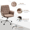 Vinsetto Office Desk Chair, Microfibre Vanity Chair with Height Adjust 44-2-160