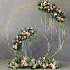 Wedding Round/Heart Arch Stand Backdrop Metal Frame Party Flower Balloons Rack