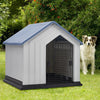 XL Plastic Dog Kennel Pet House Garden Home Indoor Outdoor Animals Door Shelter