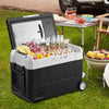 30/40/50L Fridge Portable Refrigerator Dual Zone Cooler Food Drink Car Bedroom