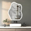 LUVODI Cloud LED Bathroom Mirror with Lights Anit-Fog, Dimmable, Memory Function