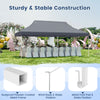 3M x 6M Portable Outdoor Tent Pop-up Canopy Waterproof Folding Party Tent Grey