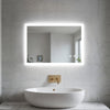 LED Bathroom Mirror Demister With Shaver Socket Bluetooth 70x50cm/60x80cm Touch